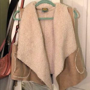 🤎FUZZY FLEECE VEST🤎